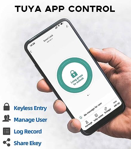 TEKXDD Smart Lock: Keyless Entry for Home & Office