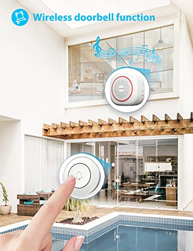 Smart Alarm System: Wifi, Sensors, Remote Controls, Doorbell