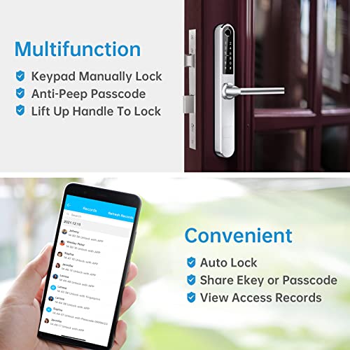 Ruveno Slim Smart Fingerprint Door Lock