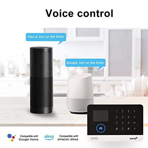 Wireless WIFI + GSM Auto-Dial Security Alarm