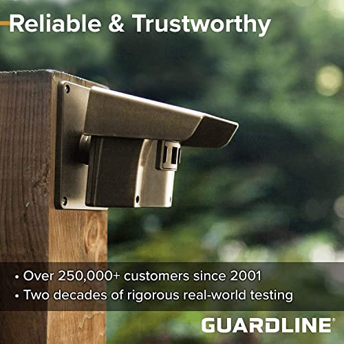 Guardline Smart Home Security Systems - Weatherproof, Wireless Driveway Alarm