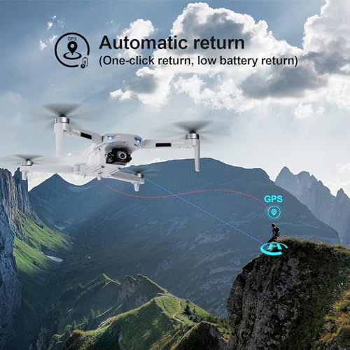 Foldable 4K GPS Drones for Adults - 50 Min Flight