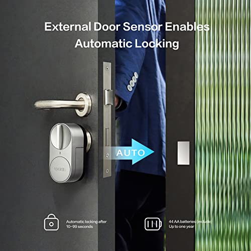 Smart Deadbolt WiFi: Keyless Entry Door with Bluetooth, Alexa & Google