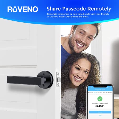 Ruveno Smart Lock: Keyless Biometric Door Access