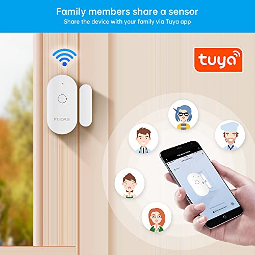 Wireless Smart Door Window Alarm - 2 Pack