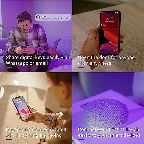 LOQED Touch Smart Lock - WiFi Door Lock