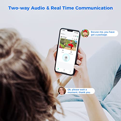 Hiseeu 1080P Video Doorbell with Cloud Storage
