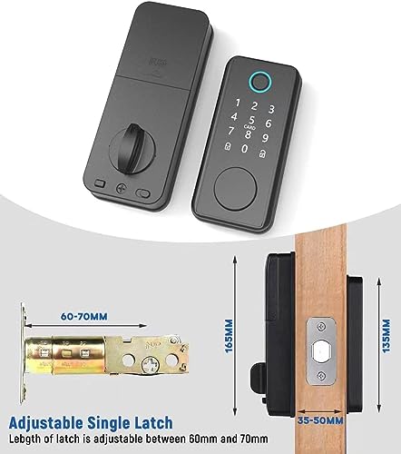 TEKXDD Smart Lock: Keyless Entry for Home & Office