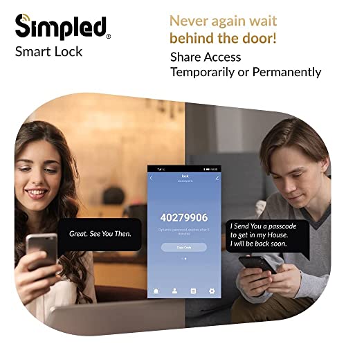 SlimSeries Smart Entry Door Lock with Fingerprint & Bluetooth Access