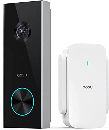 Wireless Doorbell Camera: HD Video, Alexa Compatible