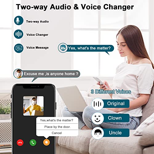 GEREE Wireless WiFi Video Doorbell Camera