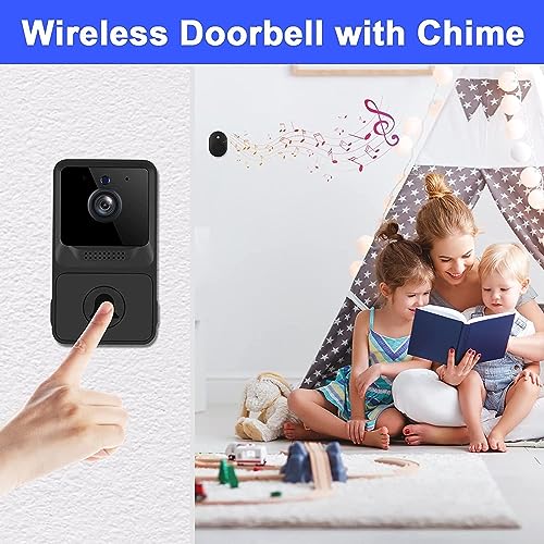 Wireless Video Doorbell Camera - Smart Security with Chime