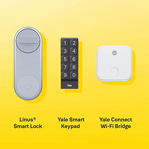 Yale Linus Smart Lock - Silver: Keyless & Secure