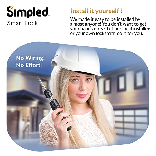 SlimSeries Smart Entry Door Lock with Fingerprint & Bluetooth Access