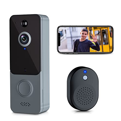 Wireless Video Doorbell Camera with Chime - 1080P