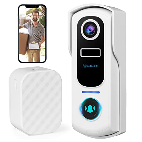 Wireless Video Doorbell with Alexa, Motion Detection