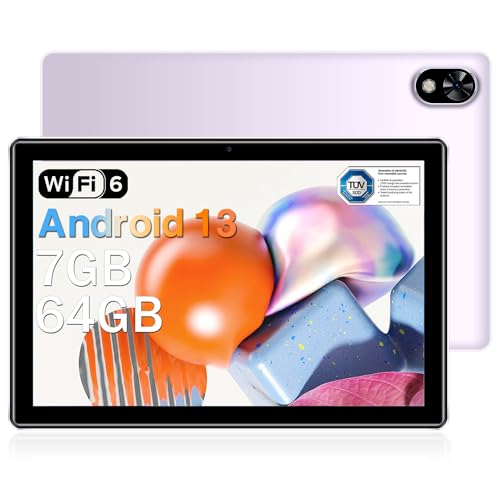 DOOGEE U9 10" Android Tablet, 7GB+64GB/1TB, Quad-Core, WiFi-6