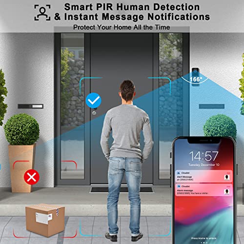 GEREE Wireless WiFi Video Doorbell Camera