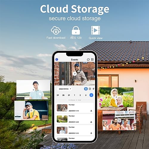 WiFi Video Doorbell Camera with Two-Way Audio & Chime