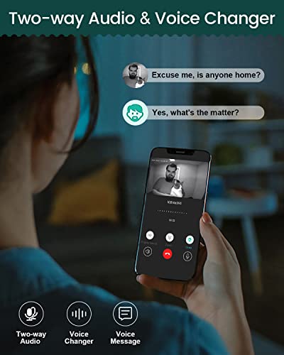 Wireless Doorbell Camera with Chime, Motion Detection