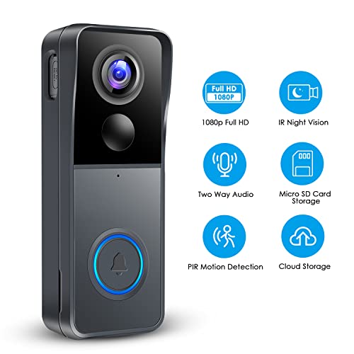 Wireless HD Smart Video Doorbell Camera