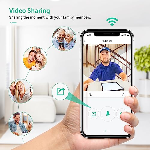 Wireless Video Doorbell with Two-Way Audio & HD Night Vision