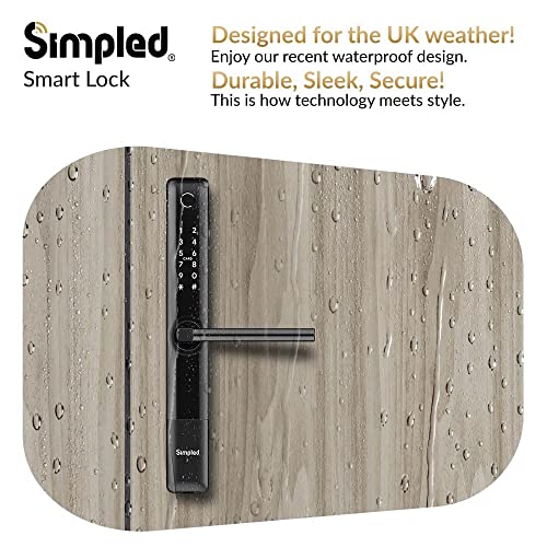 SlimSeries Smart Entry Door Lock with Fingerprint & Bluetooth Access