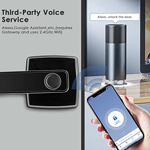 Smart Fingerprint Door Lock with App Control