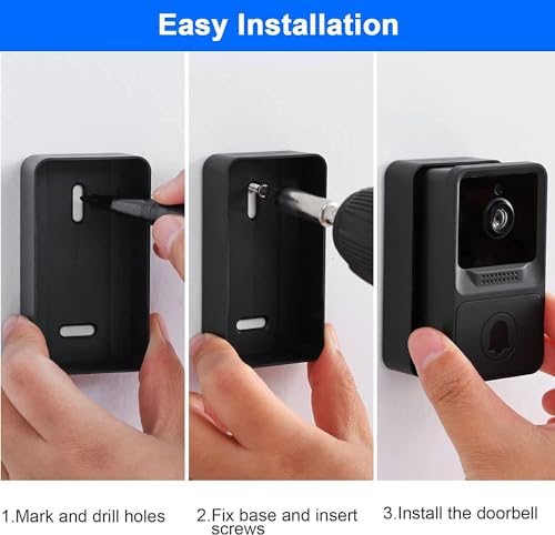 Wireless Video Doorbell Camera - Smart Security with Chime
