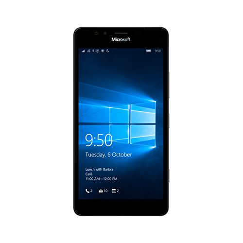 Black Microsoft Lumia 950 5.2" 32GB Smartphone