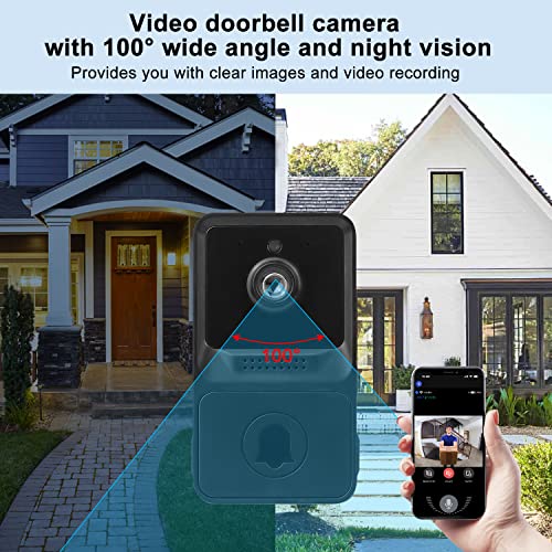 Wireless Video Doorbell: 1080P Smart Security Camera