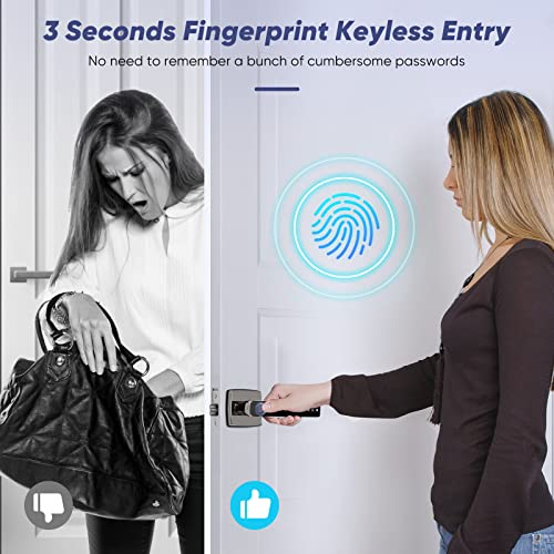 Smart Fingerprint Door Lock with App Control