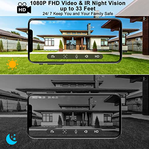 GEREE Wireless WiFi Video Doorbell Camera