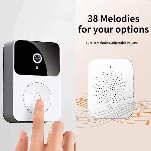 WiFi Smart Doorbell Camera with Two-Way Audio