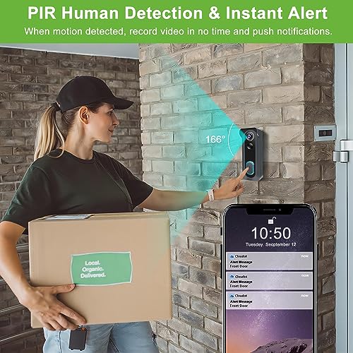 Wireless Video Doorbell Camera with Voice Changer