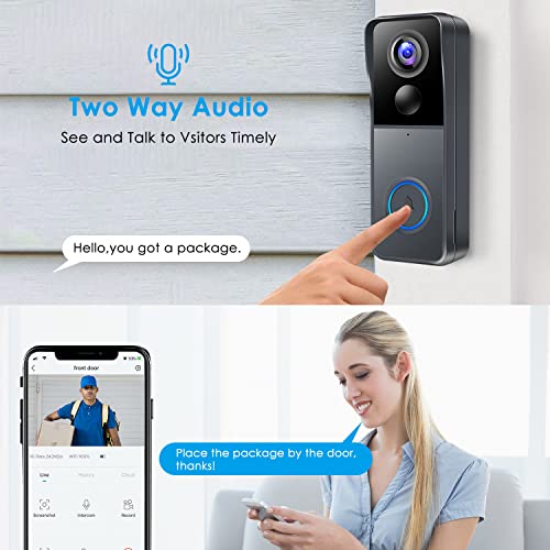 Wireless HD Smart Video Doorbell Camera