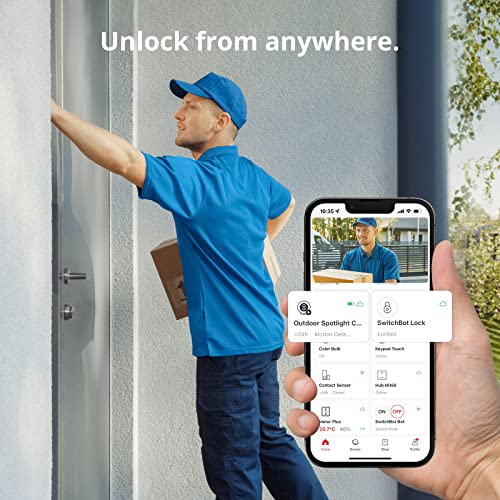 Smart Lock: Keypad, Fingerprint Entry, Front Door