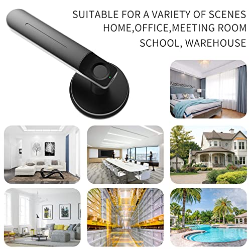 BIWIBON Fingerprint Door Lock: Smart, Digital, Adjustable Handle