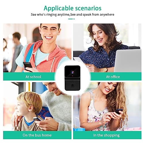 Wireless Video Doorbell with Two-Way Audio & HD Night Vision