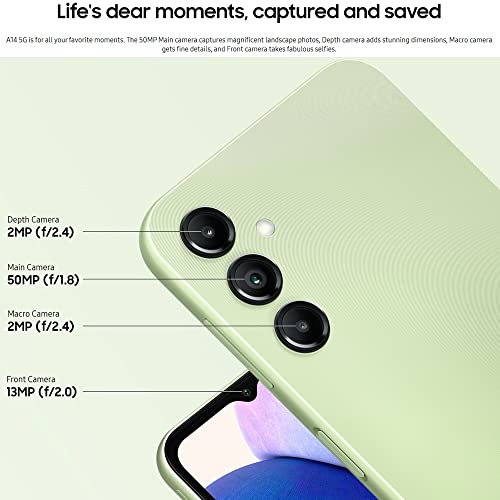 Samsung Galaxy A14 5G + 4G LTE 128GB 6.6" Triple Camera