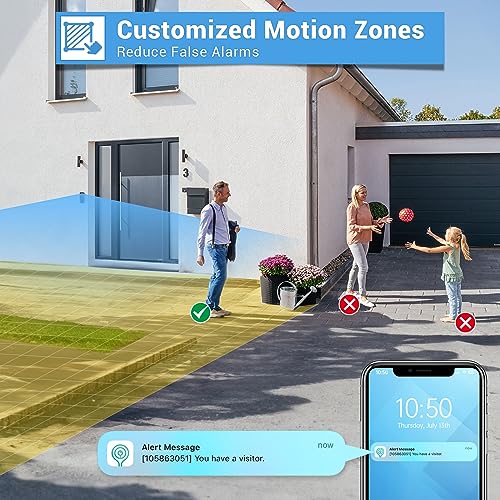 Smart Wireless Video Doorbell Camera with Two-Way Audio
