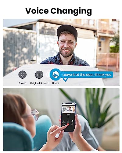 Wireless Video Doorbell with Chime - 1080P HD