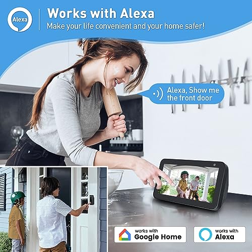 Wireless Doorbell Camera: HD Video, Motion Detection, Audio