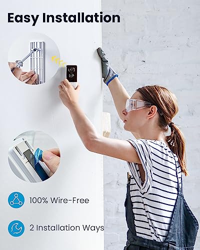 Wireless Video Doorbell with Chime - 1080P HD