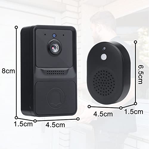 Wireless Video Doorbell: 1080P Smart Security Camera