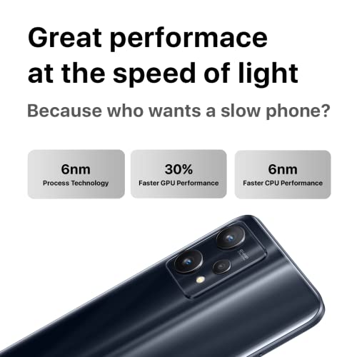 Realme 9 Pro 5G Smartphone, 8+128GB, Midnight Black