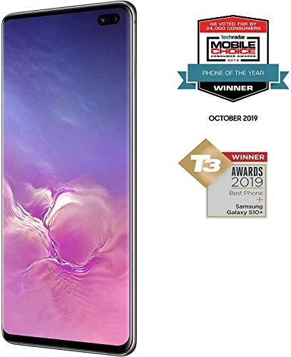 Samsung Galaxy S10+ - Sim Free Smartphone, Prism Black