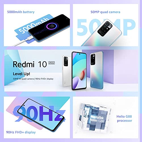Xiaomi Redmi 10 2022 - 4+64GB Smartphone