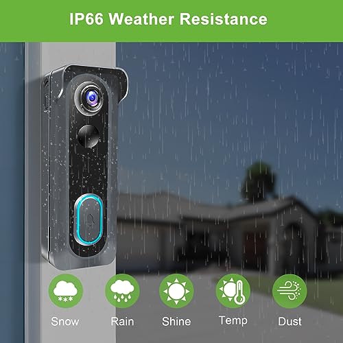 Wireless Video Doorbell Camera with Voice Changer
