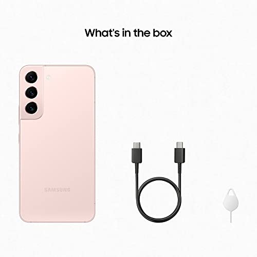 Samsung Galaxy S22 5G Mobile Phone 256GB Pink Gold